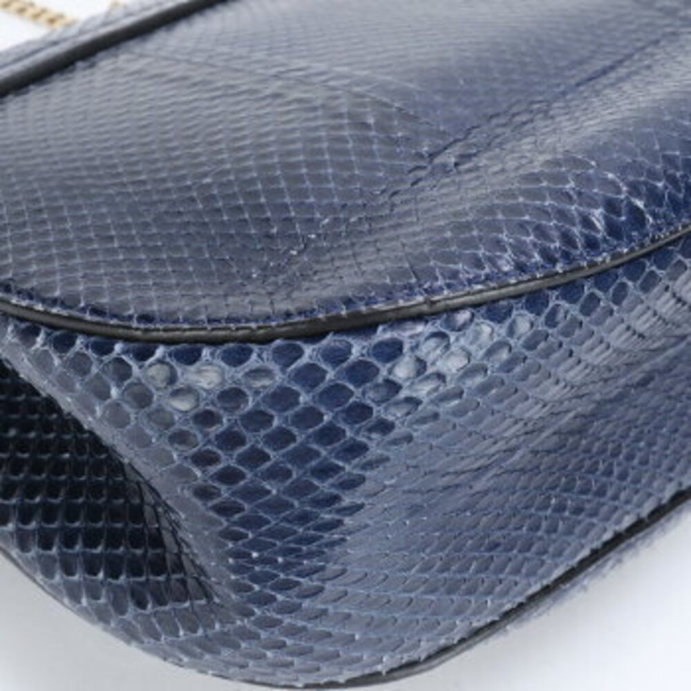 Chloe Drew python leather gold chain Shoulder Bag… - image 9